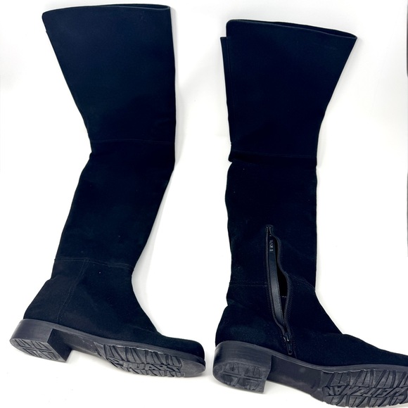 Stuart Weitzman Hilo Black Over-the-Knee Boots - Picture 7 of 16
